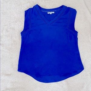 41 Hawthorn Sleeveless Top in Royal Blue